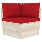 vidaXL Muebles de jardín de palets 10 pzas y cojines madera de abeto vidaXL Muebles de jardín de palets 10 pzas y cojines madera de abeto
