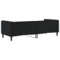 vidaXL Sofá cama terciopelo negro 80x200 cm vidaXL Sofá cama terciopelo negro 80x200 cm