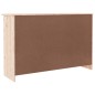 vidaXL Cómoda cajonera ALTA madera maciza pino 112x35x73 cm vidaXL Cómoda cajonera ALTA madera maciza pino 112x35x73 cm