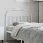 vidaXL Cabecero de metal blanco 100 cm vidaXL Cabecero de metal blanco 100 cm