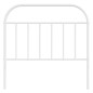 vidaXL Cabecero de metal blanco 100 cm vidaXL Cabecero de metal blanco 100 cm