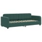 vidaXL Sofá cama terciopelo verde oscuro 80x200 cm vidaXL Sofá cama terciopelo verde oscuro 80x200 cm
