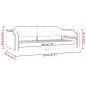 vidaXL Sofá cama tela gris claro 100x200 cm vidaXL Sofá cama tela gris claro 100x200 cm