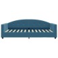 vidaXL Sofá cama terciopelo azul 100x200 cm