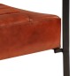 vidaXL Sillón de descanso cuero auténtico marrón 58,5x64x76 cm vidaXL Sillón de descanso cuero auténtico marrón 58,5x64x76 cm