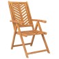 vidaXL Sillas de jardín reclinables 2 uds madera maciza acacia vidaXL Sillas de jardín reclinables 2 uds madera maciza acacia