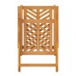vidaXL Sillas de jardín reclinables 2 uds madera maciza acacia vidaXL Sillas de jardín reclinables 2 uds madera maciza acacia