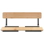 vidaXL Mesa y bancos plegables de bar 3 piezas madera maciza de abeto vidaXL Mesa y bancos plegables de bar 3 piezas madera maciza de abeto