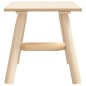 vidaXL Mesa auxiliar madera maciza abeto 49x49x50 cm vidaXL Mesa auxiliar madera maciza abeto 49x49x50 cm