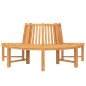 vidaXL Banco de árbol semicircular madera maciza de teca Ø201 cm vidaXL Banco de árbol semicircular madera maciza de teca Ø201 cm