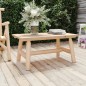 vidaXL Mesa de centro de madera maciza de abeto 90x50x41 cm vidaXL Mesa de centro de madera maciza de abeto 90x50x41 cm