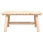 vidaXL Mesa de centro de madera maciza de abeto 90x50x41 cm vidaXL Mesa de centro de madera maciza de abeto 90x50x41 cm