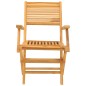 vidaXL Sillas de jardín plegables 2 uds madera maciza teca 55x62x90 cm vidaXL Sillas de jardín plegables 2 uds madera maciza teca 55x62x90 cm