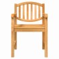 vidaXL Sillas de jardín 2 unidades madera maciza de teca 58x59x88 cm vidaXL Sillas de jardín 2 unidades madera maciza de teca 58x59x88 cm