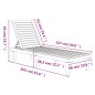vidaXL Tumbonas 2 unidades polipropileno marrón claro 155x58x83 cm vidaXL Tumbonas 2 unidades polipropileno marrón claro 155x58x83 cm