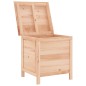 vidaXL Arcón de jardín madera maciza abeto 50x49x56,5 cm vidaXL Arcón de jardín madera maciza abeto 50x49x56,5 cm