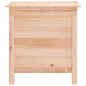 vidaXL Arcón de jardín madera maciza abeto 50x49x56,5 cm vidaXL Arcón de jardín madera maciza abeto 50x49x56,5 cm