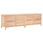 vidaXL Arcón de jardín madera maciza abeto 198,5x50x56,5 cm vidaXL Arcón de jardín madera maciza abeto 198,5x50x56,5 cm