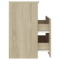 vidaXL Mesitas de noche 2 unidades roble Sonoma 50x32x60 cm vidaXL Mesitas de noche 2 unidades roble Sonoma 50x32x60 cm
