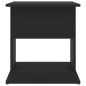 vidaXL Mesa auxiliar de madera contrachapada negro 45x45x48 cm vidaXL Mesa auxiliar de madera contrachapada negro 45x45x48 cm