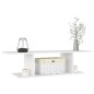 vidaXL Mueble de pared para TV blanco 103x30x26,5 cm