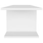 vidaXL Mueble de pared para TV blanco 103x30x26,5 cm