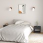 vidaXL Mesitas de noche 2 uds madera maciza de pino gris 40x31x40 cm vidaXL Mesitas de noche 2 uds madera maciza de pino gris 40x31x40 cm