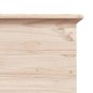 vidaXL Baúl de almacenaje con ruedas ALTA madera maciza 73x39,5x44 cm vidaXL Baúl de almacenaje con ruedas ALTA madera maciza 73x39,5x44 cm