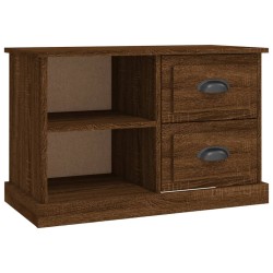 vidaXL Mueble de TV madera contrachapada roble marrón 73x35,5x47,5 cm