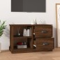vidaXL Mueble de TV madera contrachapada roble marrón 73x35,5x47,5 cm vidaXL Mueble de TV madera contrachapada roble marrón 73x35,5x47,5 cm