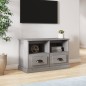 vidaXL Mueble para TV madera contrachapada gris Sonoma 80x35x50 cm vidaXL Mueble para TV madera contrachapada gris Sonoma 80x35x50 cm