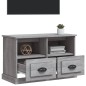 vidaXL Mueble para TV madera contrachapada gris Sonoma 80x35x50 cm vidaXL Mueble para TV madera contrachapada gris Sonoma 80x35x50 cm