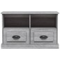 vidaXL Mueble para TV madera contrachapada gris Sonoma 80x35x50 cm vidaXL Mueble para TV madera contrachapada gris Sonoma 80x35x50 cm