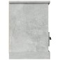 vidaXL Mueble para TV madera contrachapada gris hormigón 100x35x50 cm