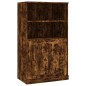 vidaXL Aparador de madera contrachapada roble ahumado 60x35,5x103,5 cm vidaXL Aparador de madera contrachapada roble ahumado 60x35,5x103,5 cm