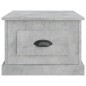 vidaXL Mesa de centro madera contrachapada gris hormigón 50x50x35 cm vidaXL Mesa de centro madera contrachapada gris hormigón 50x50x35 cm