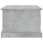 vidaXL Mesa de centro madera contrachapada gris hormigón 50x50x35 cm vidaXL Mesa de centro madera contrachapada gris hormigón 50x50x35 cm
