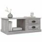 vidaXL Mesa de centro madera contrachapada gris Sonoma 90x50x35 cm vidaXL Mesa de centro madera contrachapada gris Sonoma 90x50x35 cm
