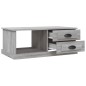 vidaXL Mesa de centro madera contrachapada gris Sonoma 90x50x35 cm vidaXL Mesa de centro madera contrachapada gris Sonoma 90x50x35 cm