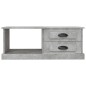 vidaXL Mesa de centro madera contrachapada gris hormigón 90x50x35 cm vidaXL Mesa de centro madera contrachapada gris hormigón 90x50x35 cm