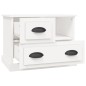 vidaXL Mesita de noche blanco 60x39x45 cm vidaXL Mesita de noche blanco 60x39x45 cm