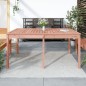 vidaXL Mesa de jardín madera maciza Douglas 159,5x82,5x76 cm vidaXL Mesa de jardín madera maciza Douglas 159,5x82,5x76 cm