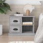 vidaXL Mesita de noche gris Sonoma 60x35,5x45 cm vidaXL Mesita de noche gris Sonoma 60x35,5x45 cm