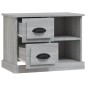 vidaXL Mesita de noche gris Sonoma 60x35,5x45 cm vidaXL Mesita de noche gris Sonoma 60x35,5x45 cm