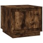 vidaXL Mesa de centro madera contrachapada roble ahumado 51x50x44 cm vidaXL Mesa de centro madera contrachapada roble ahumado 51x50x44 cm