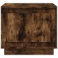 vidaXL Mesa de centro madera contrachapada roble ahumado 51x50x44 cm vidaXL Mesa de centro madera contrachapada roble ahumado 51x50x44 cm