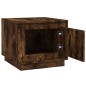vidaXL Mesa de centro madera contrachapada roble ahumado 51x50x44 cm vidaXL Mesa de centro madera contrachapada roble ahumado 51x50x44 cm