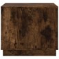 vidaXL Mesa de centro madera contrachapada roble ahumado 51x50x44 cm vidaXL Mesa de centro madera contrachapada roble ahumado 51x50x44 cm