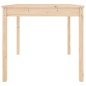 vidaXL Mesa de jardín madera maciza de pino 82,5x82,5x76 cm vidaXL Mesa de jardín madera maciza de pino 82,5x82,5x76 cm
