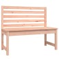 vidaXL Banco de jardín madera maciza abeto de Douglas 109 cm vidaXL Banco de jardín madera maciza abeto de Douglas 109 cm